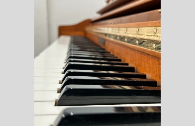 Knight Satin Teak K15 Upright Piano, Used - All Inclusive Premium Package (SN:51813) - Image 11